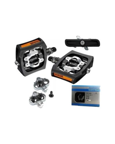 Pedales Shimano Automáticos Doble Función - Spd-t400