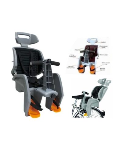 Silla para bebe adaptable para bicicleta