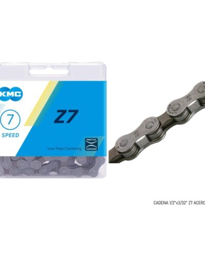 Cadenilla - KMC 7V Z7 CADENA 7V 1/2 x3/32 Z7 GRIS KMC